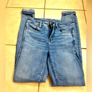 American Eagle high rise jegging, size 4 long